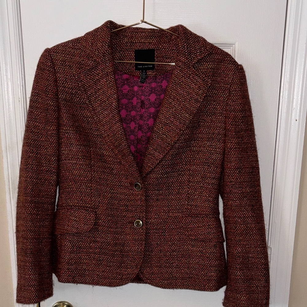 The Limited Tweed Blazer